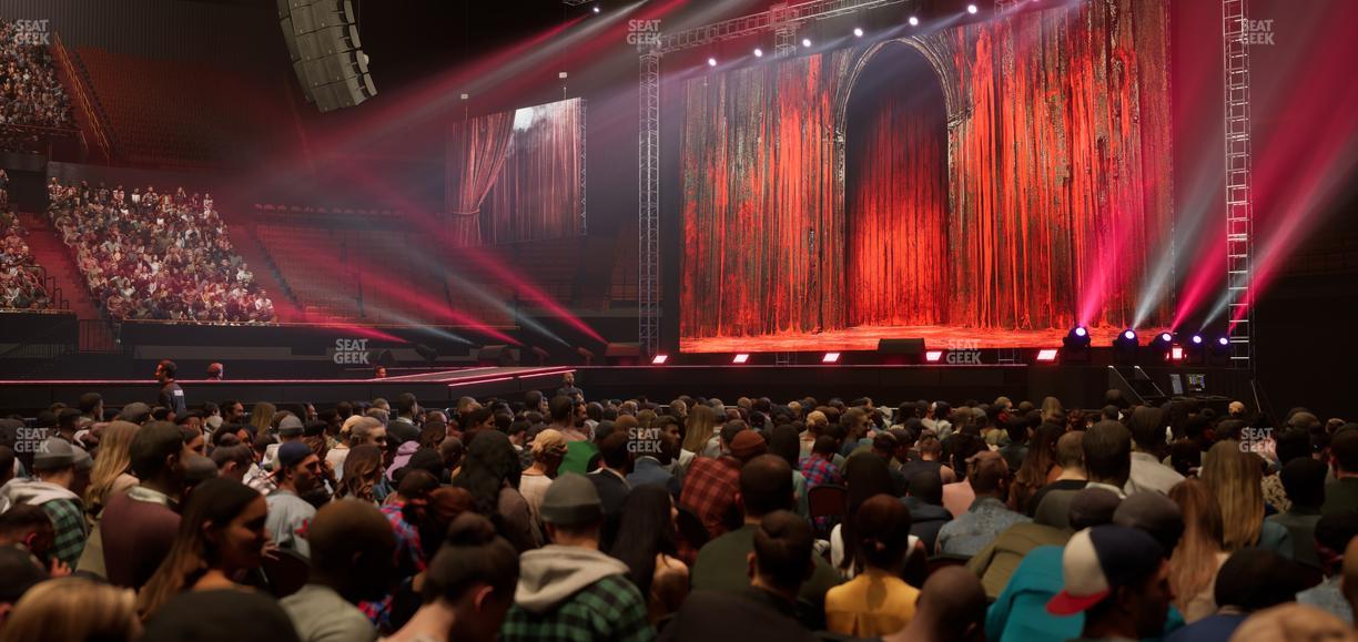 Kia Forum - Section Floor E Seat View