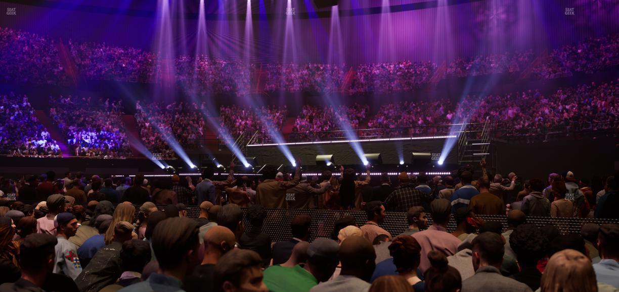 Kia Forum - Section Floor E Seat View