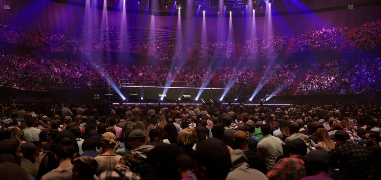 Kia Forum - Section Floor F Seat View