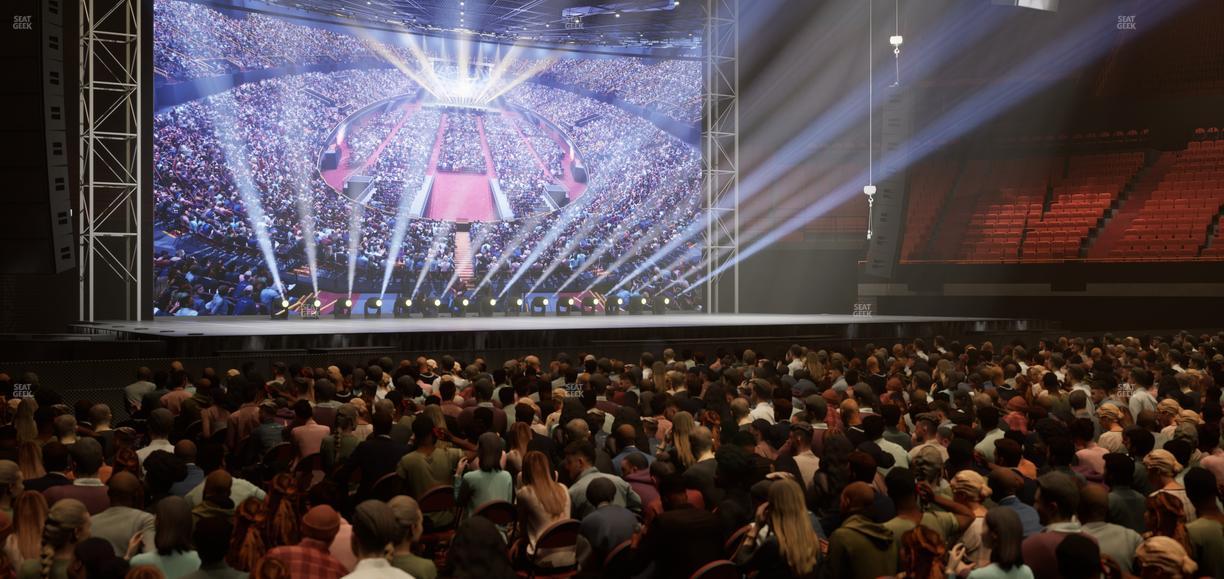 Kia Forum - Section Floor F Seat View