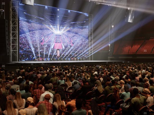 Kia Forum - Section Floor F Seat View