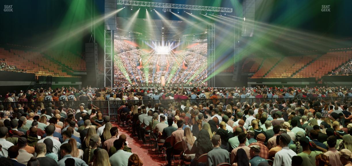 Kia Forum - Section Floor F Seat View