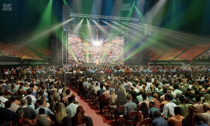 Kia Forum - Section Floor F Seat View