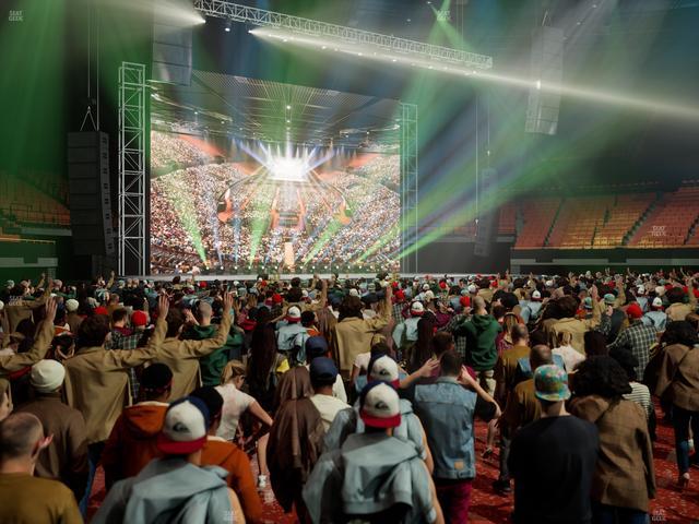 Kia Forum - Section Floor F Seat View