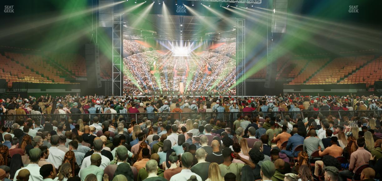 Kia Forum - Section Floor G Seat View