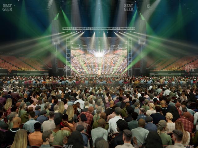 Kia Forum - Section Floor H Seat View