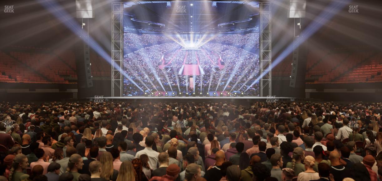 Kia Forum - Section Floor H Seat View