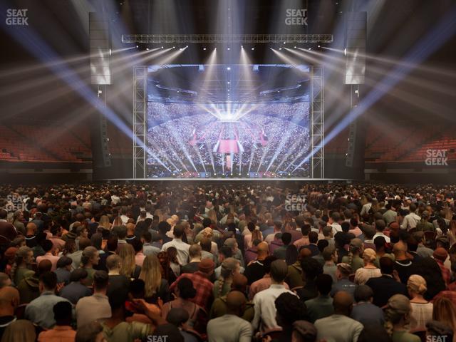 Kia Forum - Section Floor H Seat View