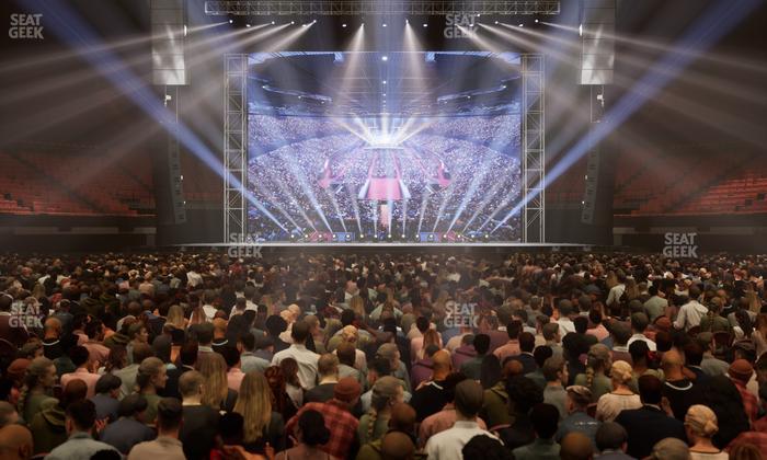 Kia Forum - Section Floor H Seat View