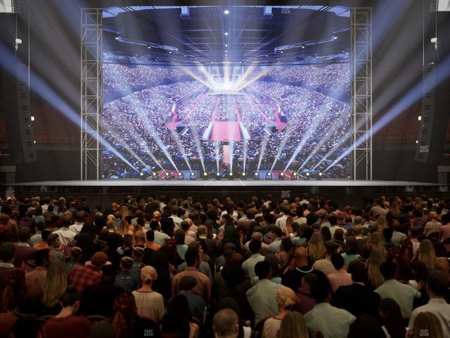 Kia Forum - Section Floor H Seat View