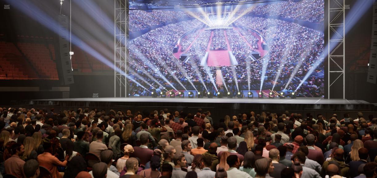 Kia Forum - Section Floor J Seat View