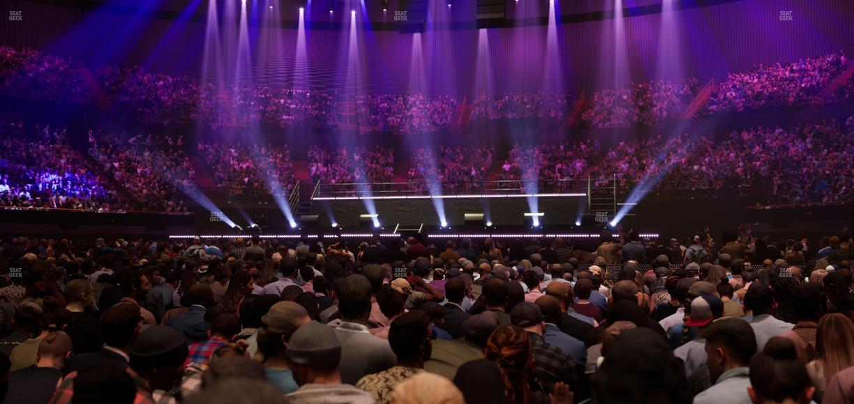 Kia Forum - Section Floor J Seat View