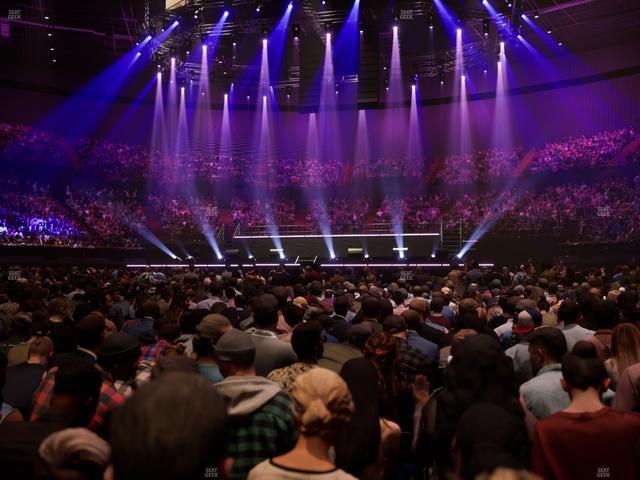 Kia Forum - Section Floor J Seat View