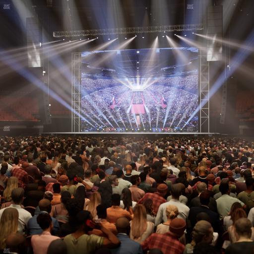 Kia Forum - Section Floor J Seat View