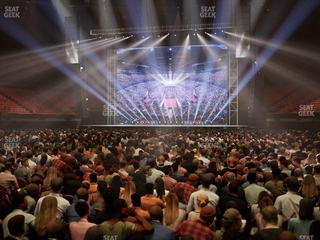 Kia Forum - Section Floor J Seat View