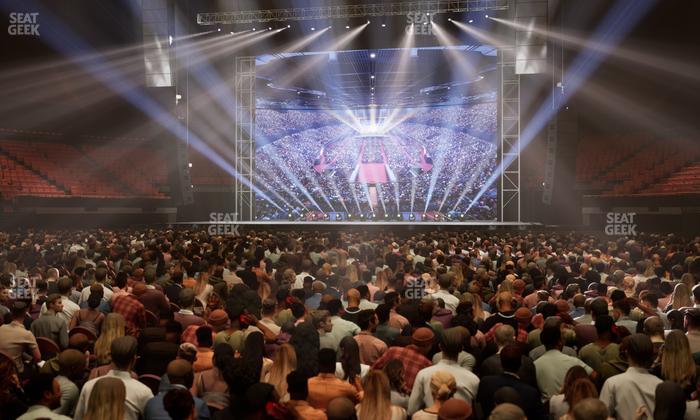 Kia Forum - Section Floor J Seat View