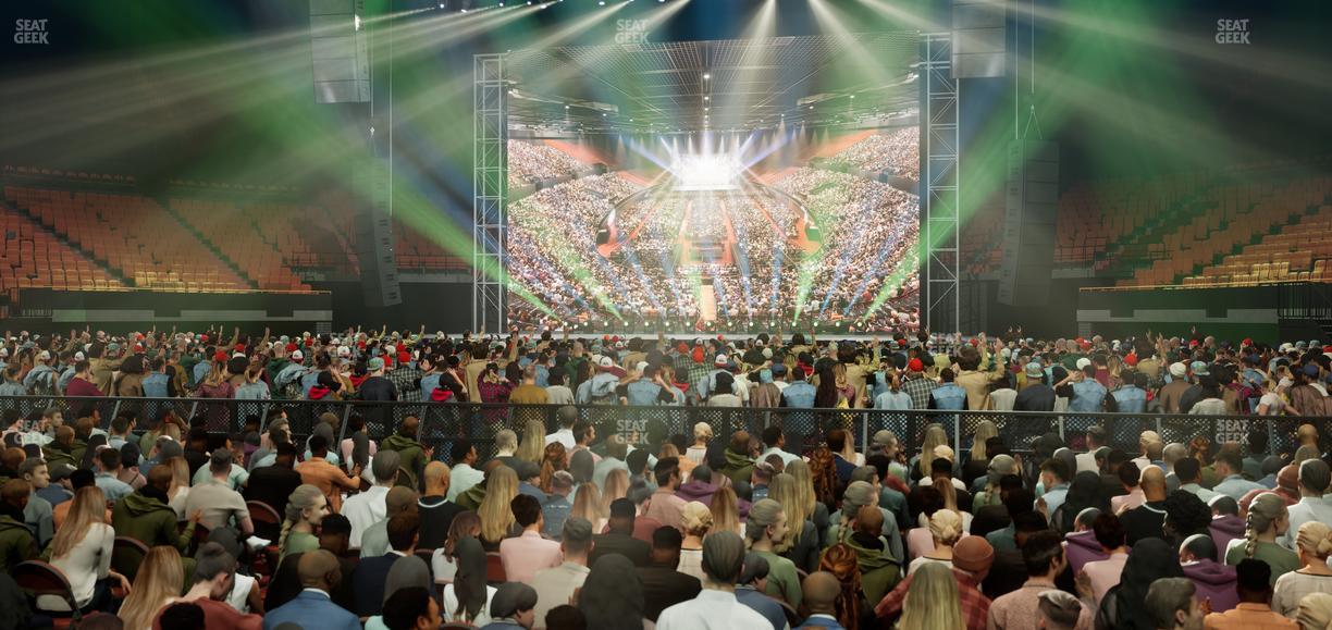 Kia Forum - Section Floor J Seat View