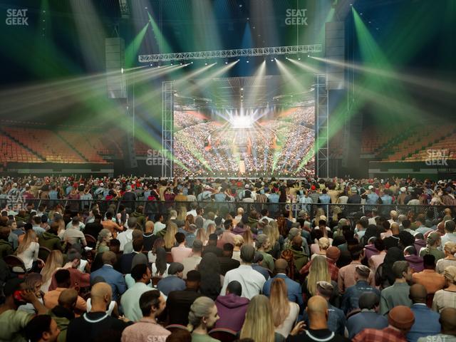 Kia Forum - Section Floor J Seat View