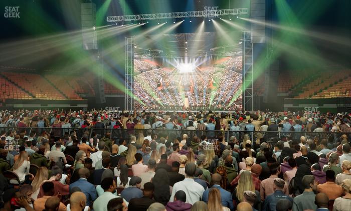 Kia Forum - Section Floor J Seat View