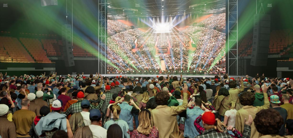 Kia Forum - Section Floor J Seat View
