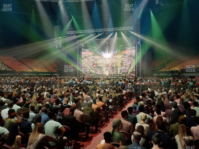 Kia Forum - Section Floor K Seat View