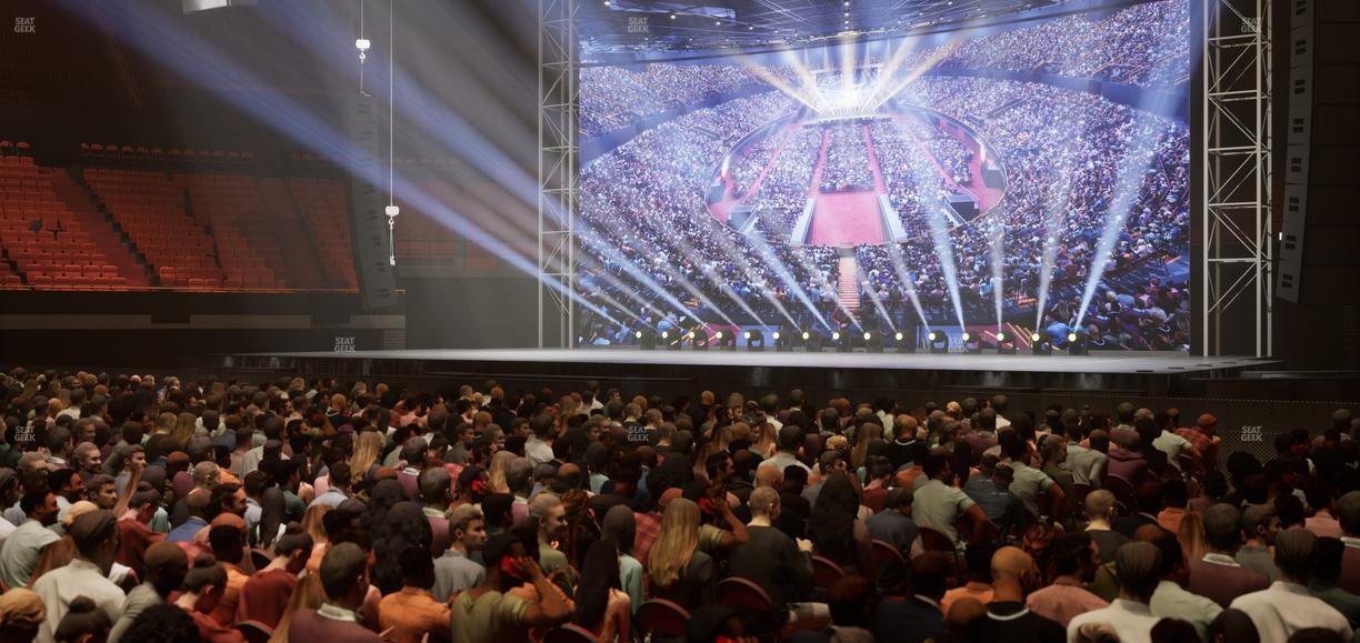 Kia Forum - Section Floor K Seat View