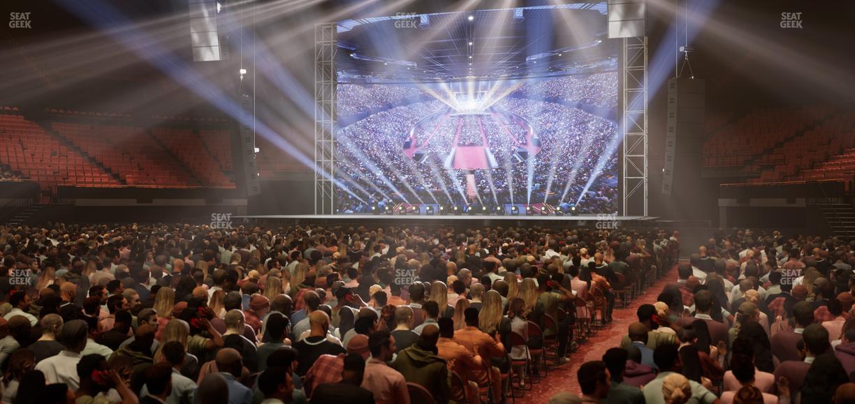 Kia Forum - Section Floor K Seat View