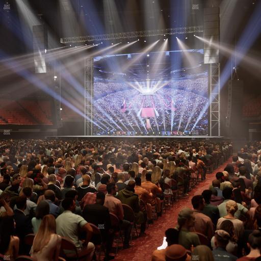 Kia Forum - Section Floor K Seat View