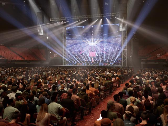 Kia Forum - Section Floor K Seat View