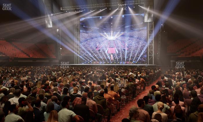 Kia Forum - Section Floor K Seat View