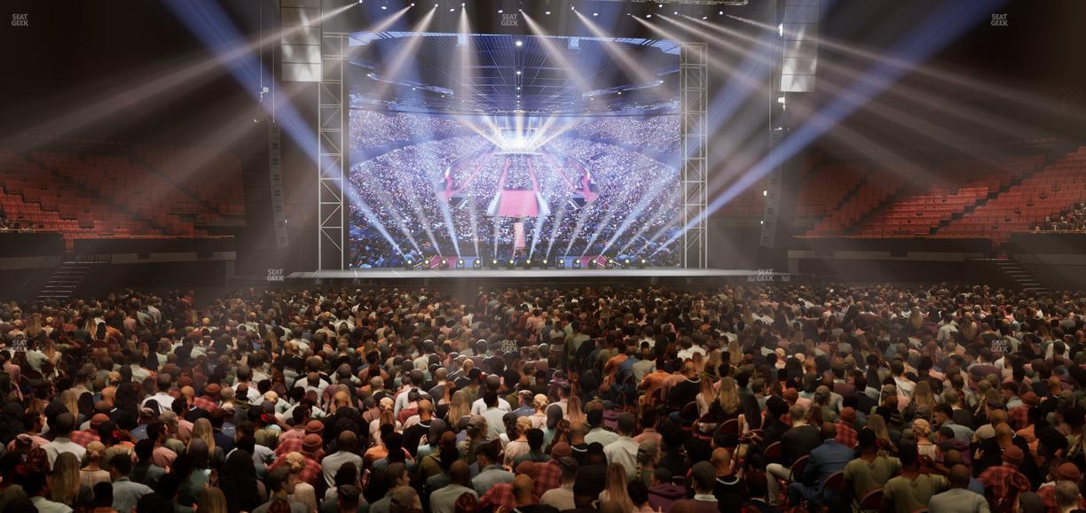 Kia Forum - Section Floor L Seat View