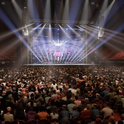 Kia Forum - Section Floor L Seat View