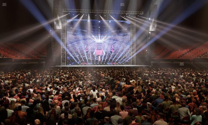 Kia Forum - Section Floor L Seat View