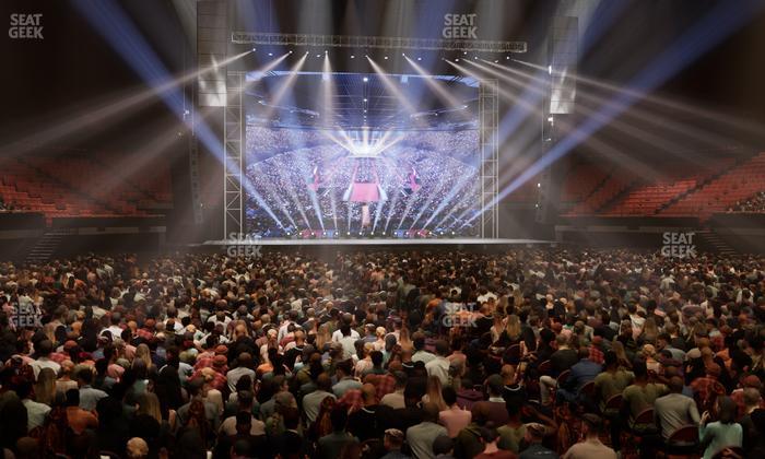 Kia Forum - Section Floor L Seat View