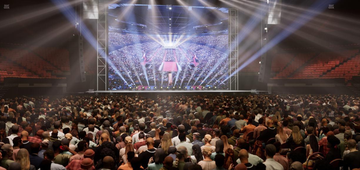 Kia Forum - Section Floor L Seat View