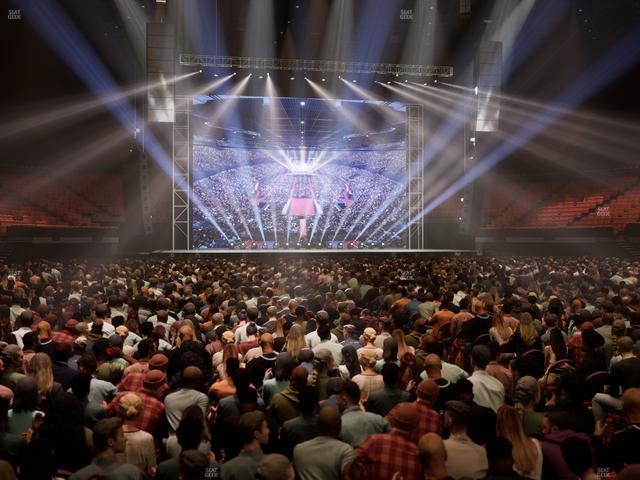 Kia Forum - Section Floor L Seat View