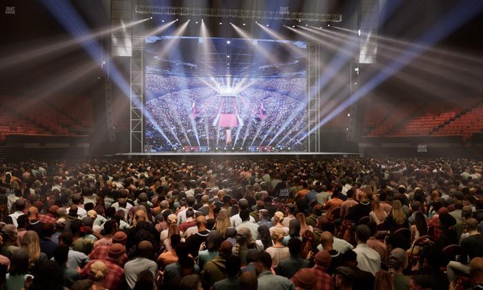 Kia Forum - Section Floor L Seat View