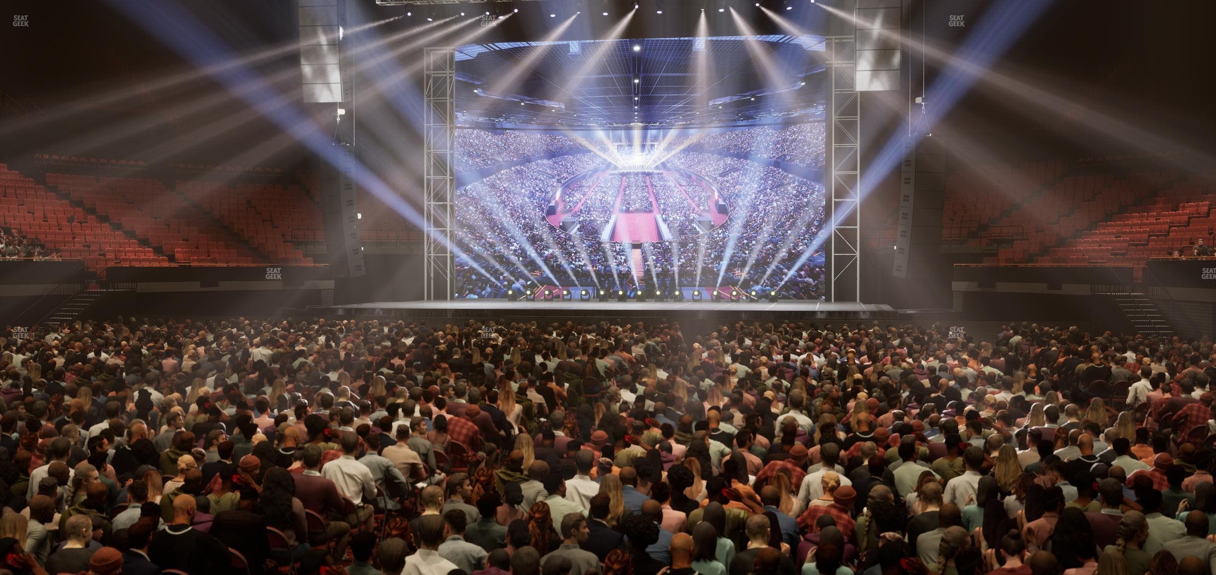 Kia Forum - Section Floor M Seat View