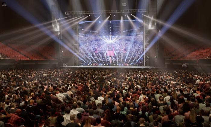 Kia Forum - Section Floor M Seat View