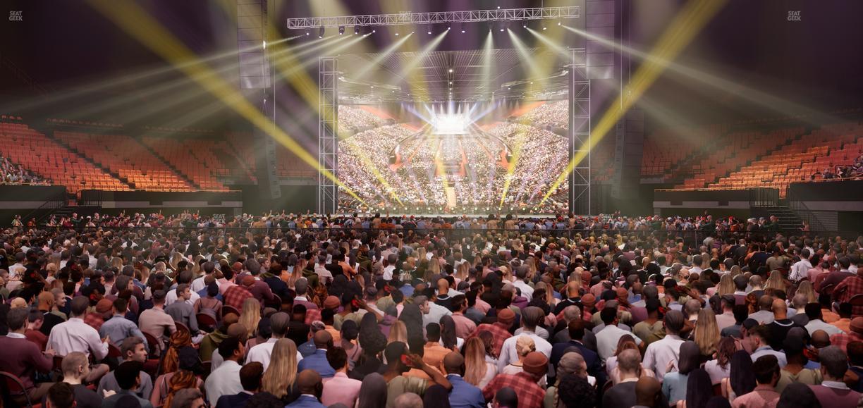 Kia Forum - Section Floor N Seat View