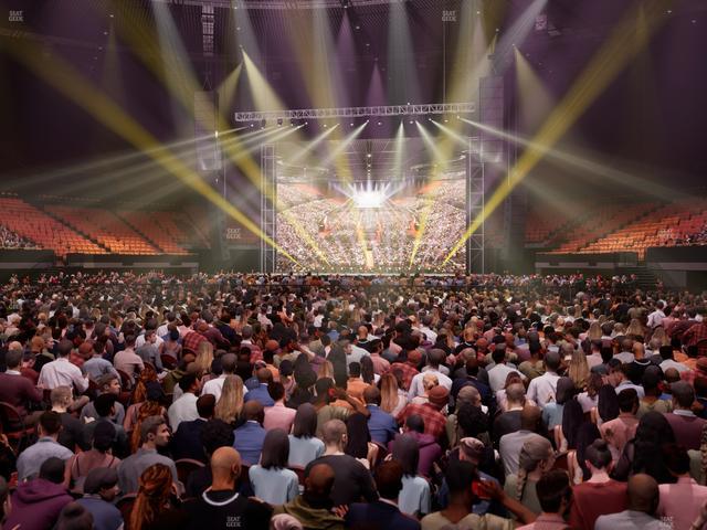 Kia Forum - Section Floor N Seat View
