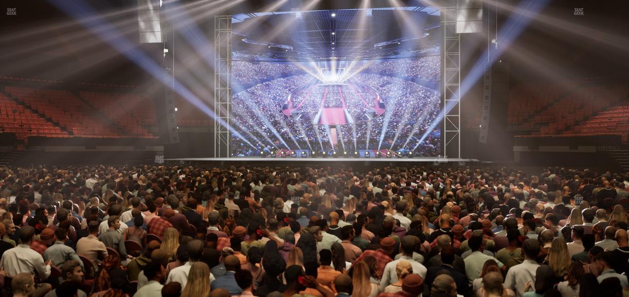 Kia Forum - Section Floor N Seat View