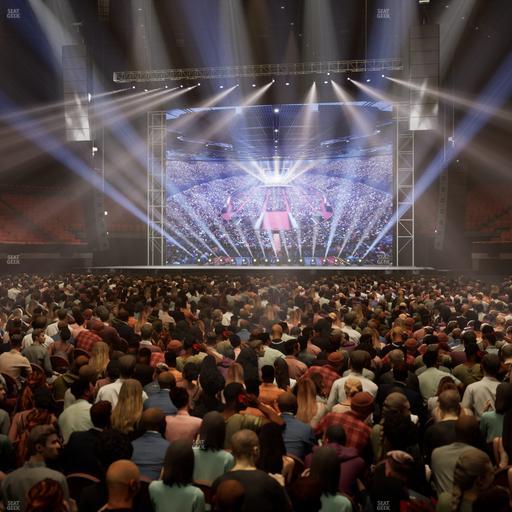 Kia Forum - Section Floor N Seat View