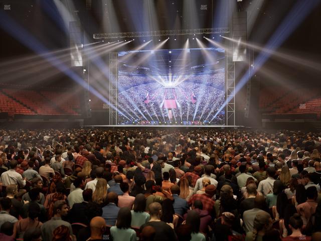 Kia Forum - Section Floor N Seat View