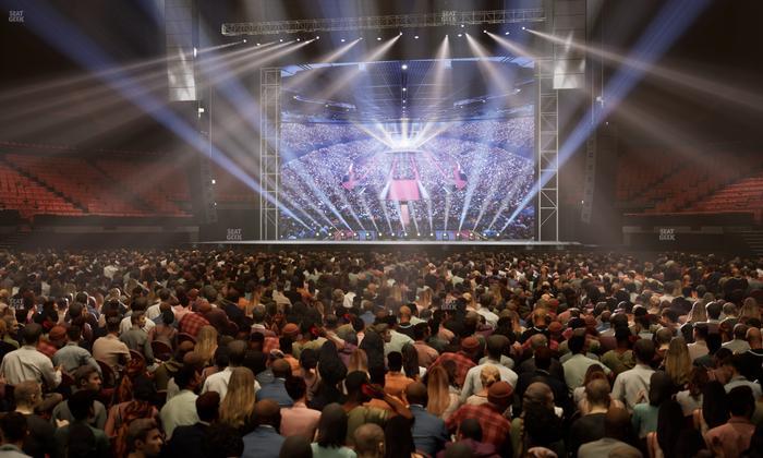 Kia Forum - Section Floor N Seat View