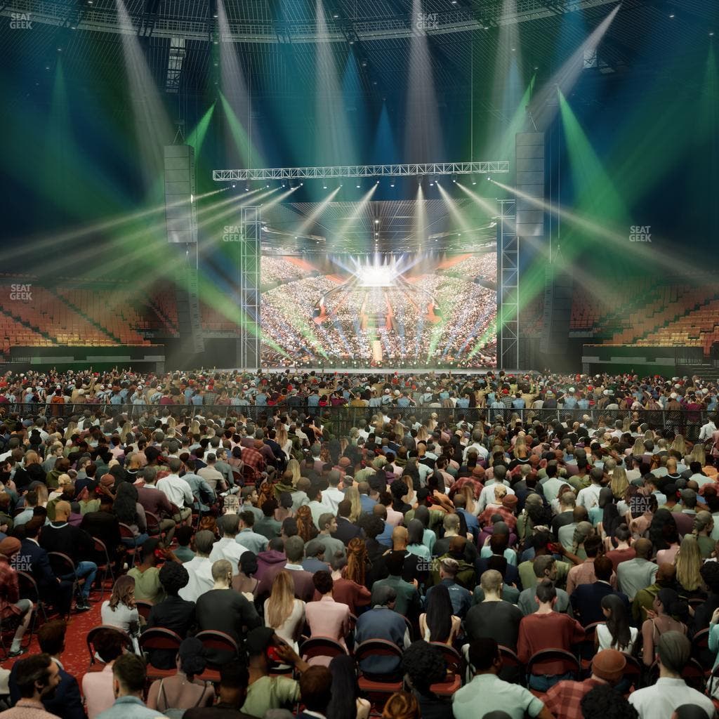 Kia Forum - Section Floor N Seat View