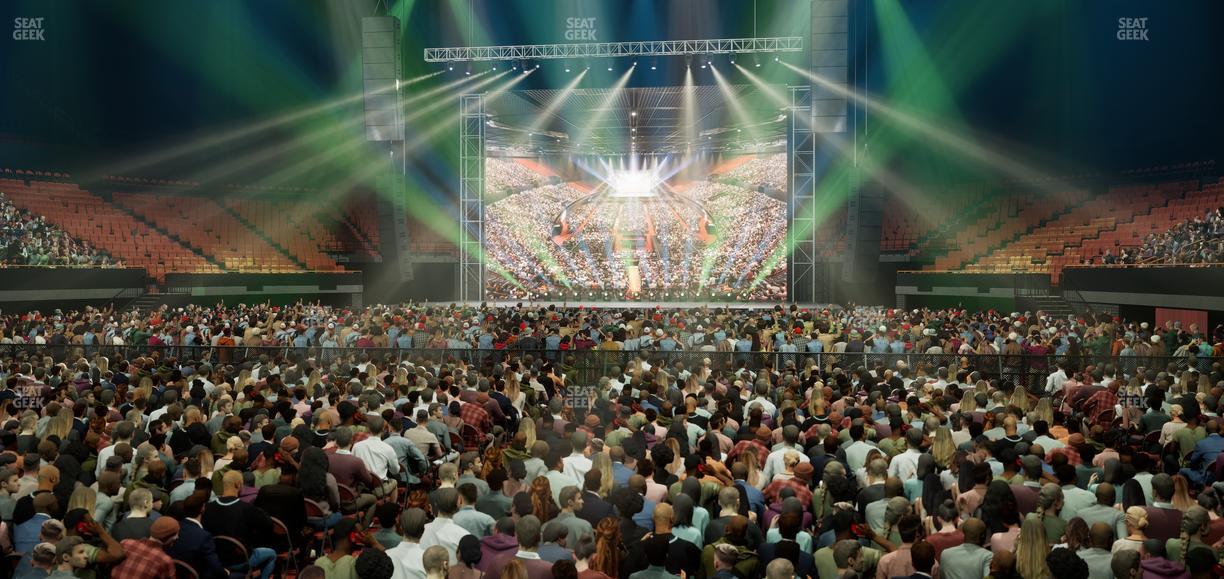 Kia Forum - Section Floor N Seat View