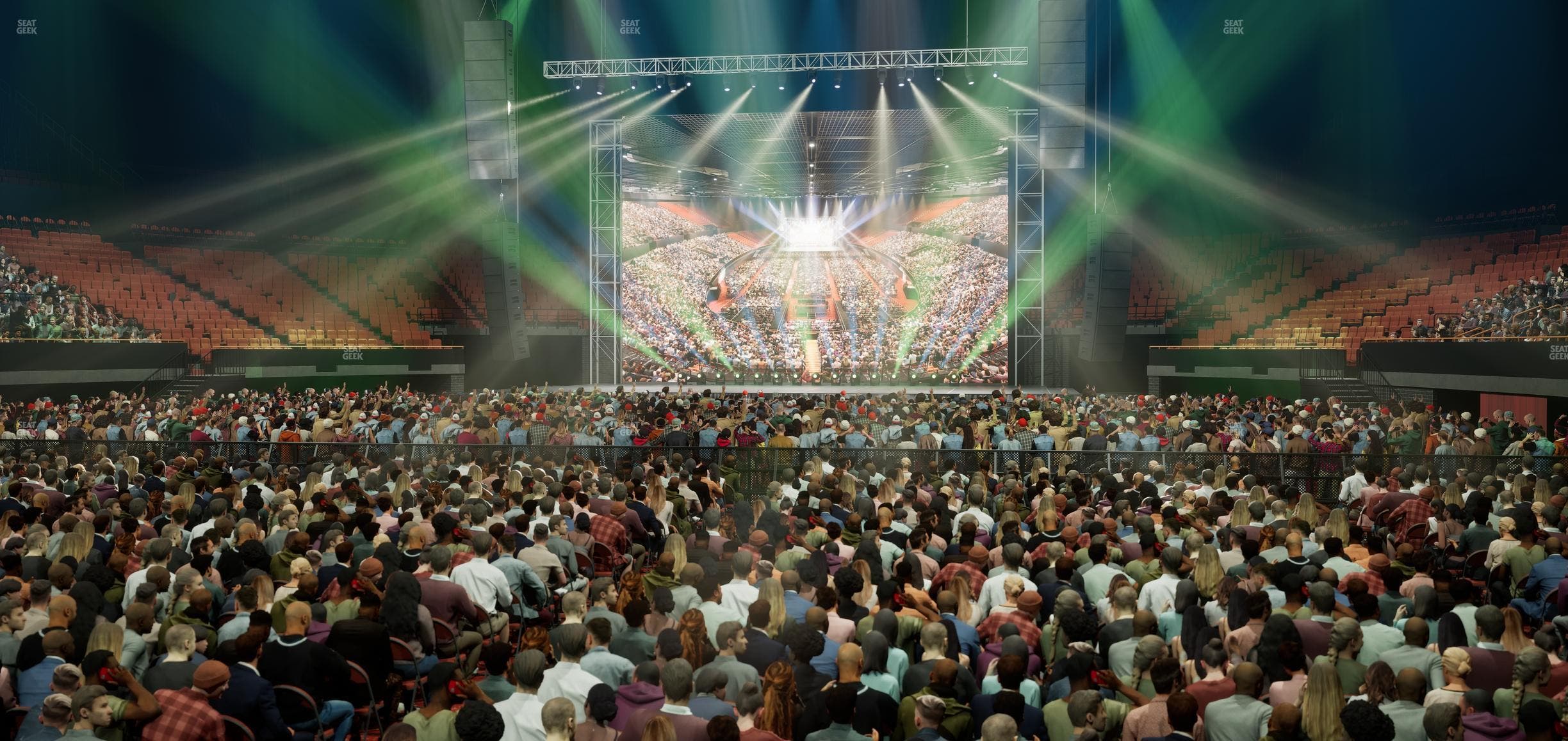 Kia Forum - Section Floor N Seat View