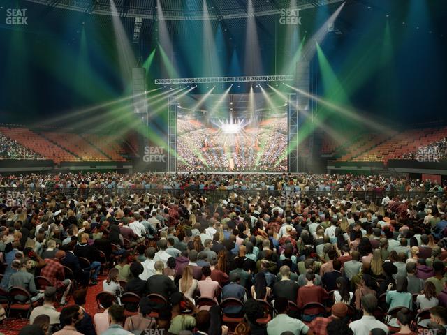 Kia Forum - Section Floor N Seat View