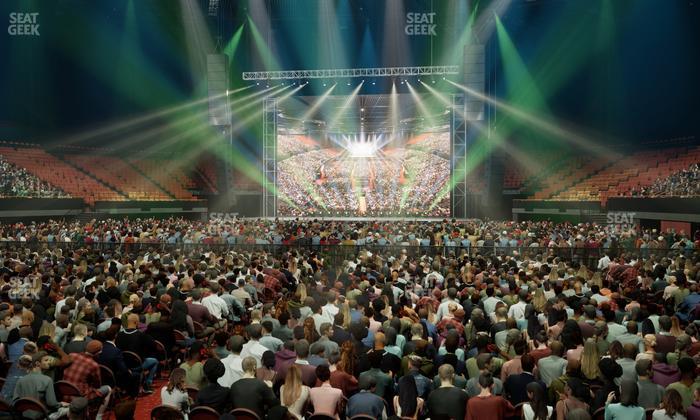 Kia Forum - Section Floor N Seat View